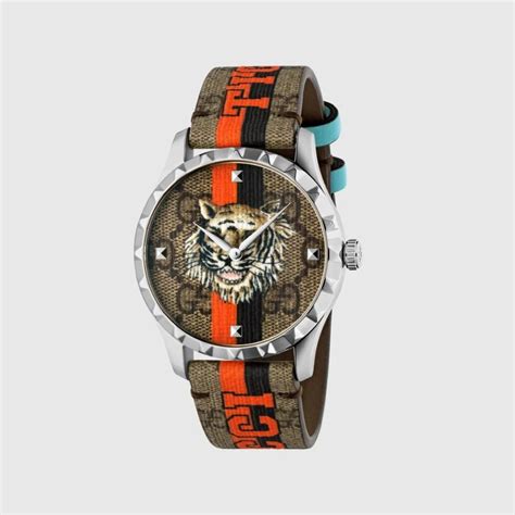 gucci orologio tigre|Gucci tiger ready to wear.